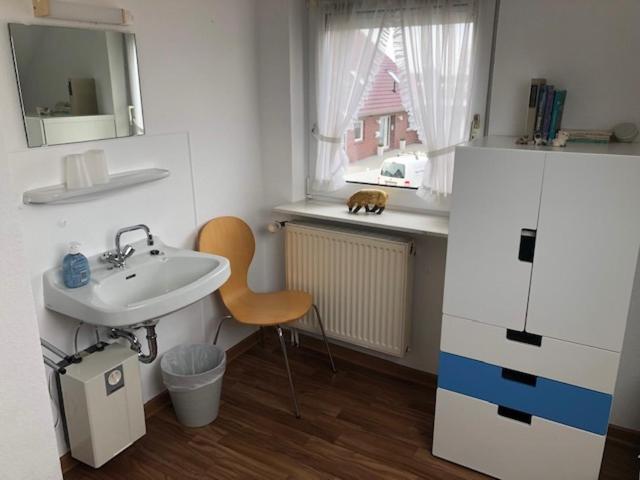 Wohnung B Haus Pamela Neuharlingersiel Esterno foto